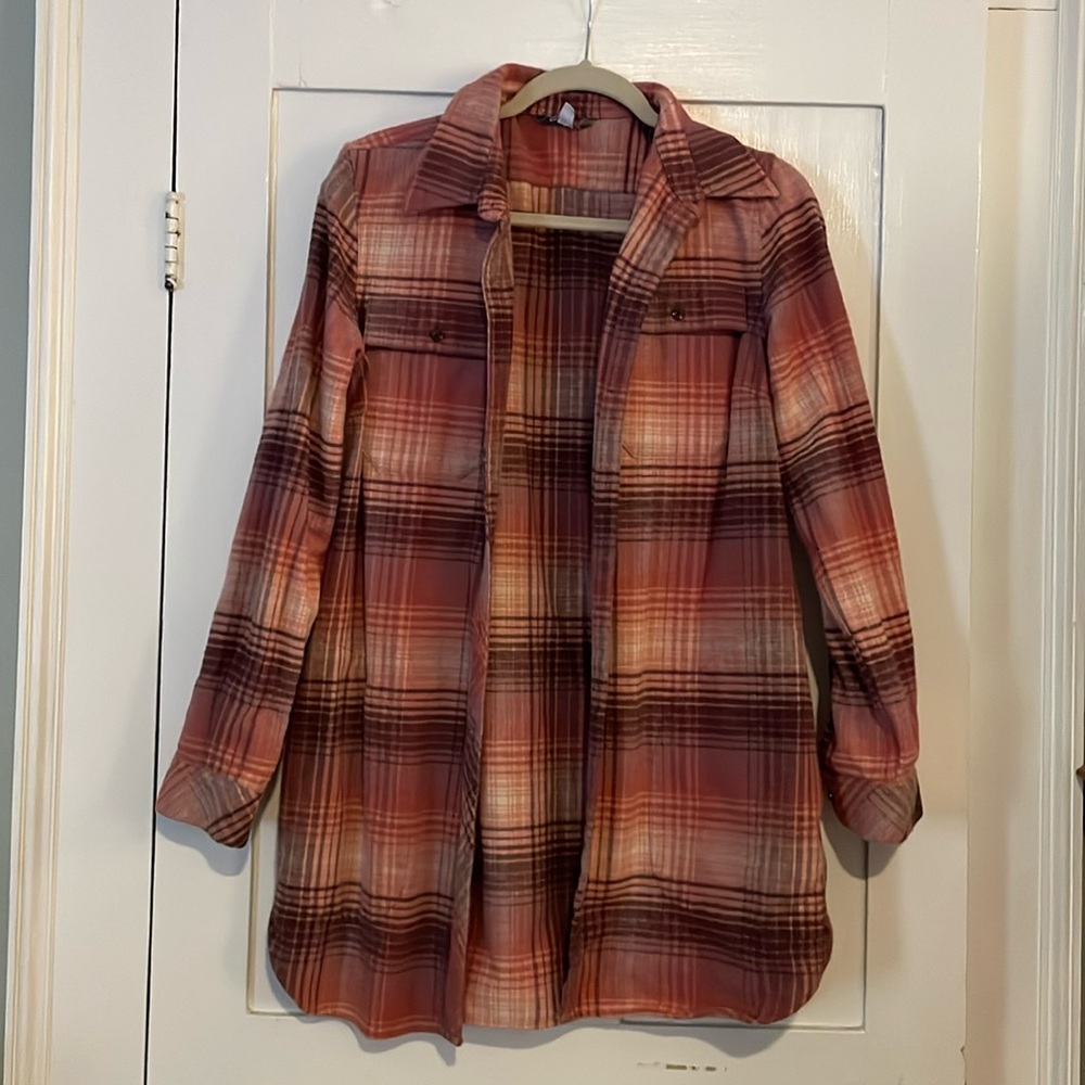 L.l bean signature long flannel